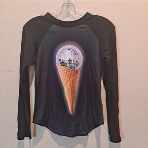 NWOT TEREZ Kids/Girls DISCO BASEBALL TEE Various Sizes Avail Long Sleeve…